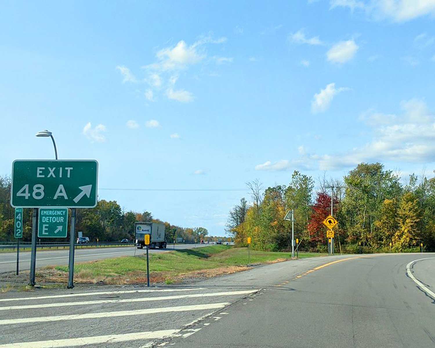 New York State Thruway Exit 48-A